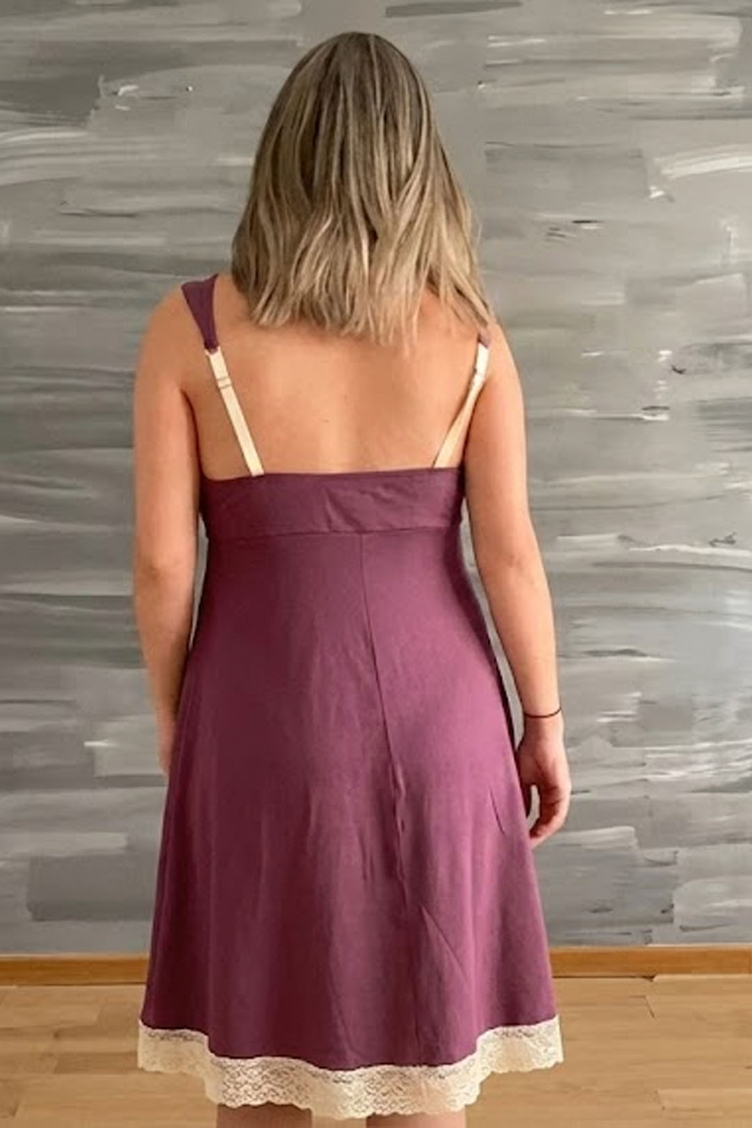 Camisón Victoria MangaCero: Libertad & Confort Evolutivo (Morado) 9