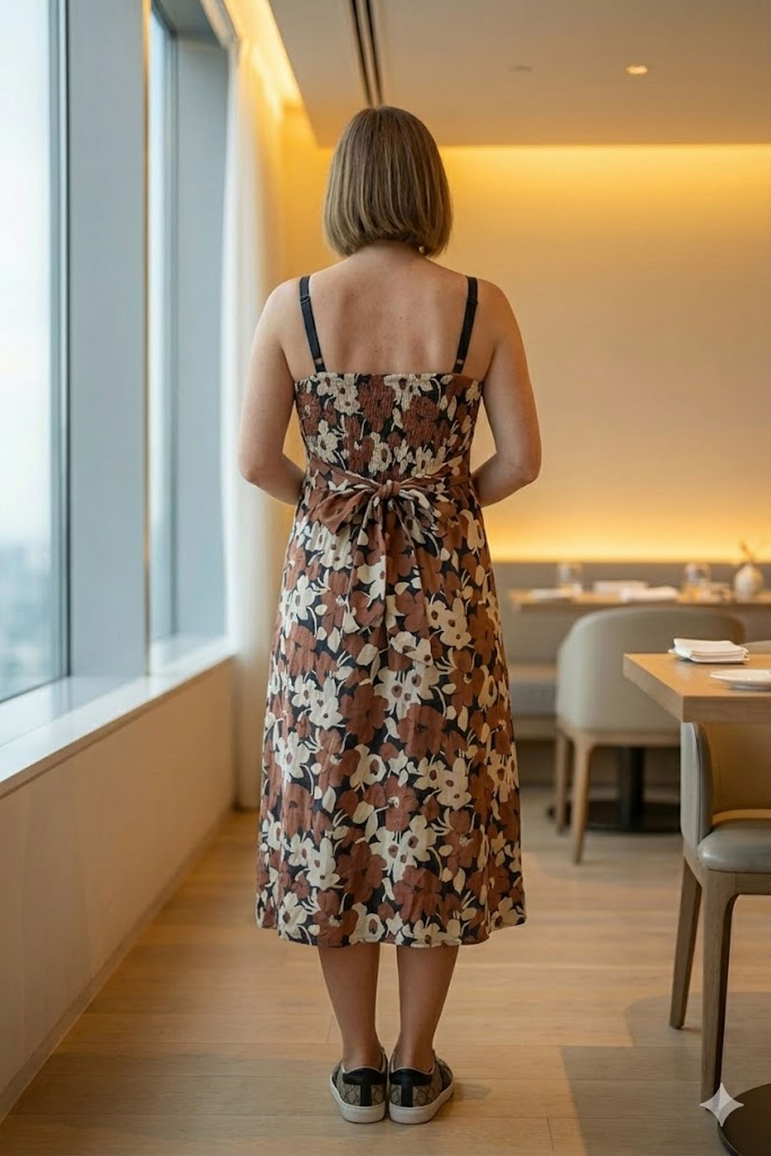 Vestido Maternal Tiritas Broche y Top Lactancia, Coleccion Enero 2024 7