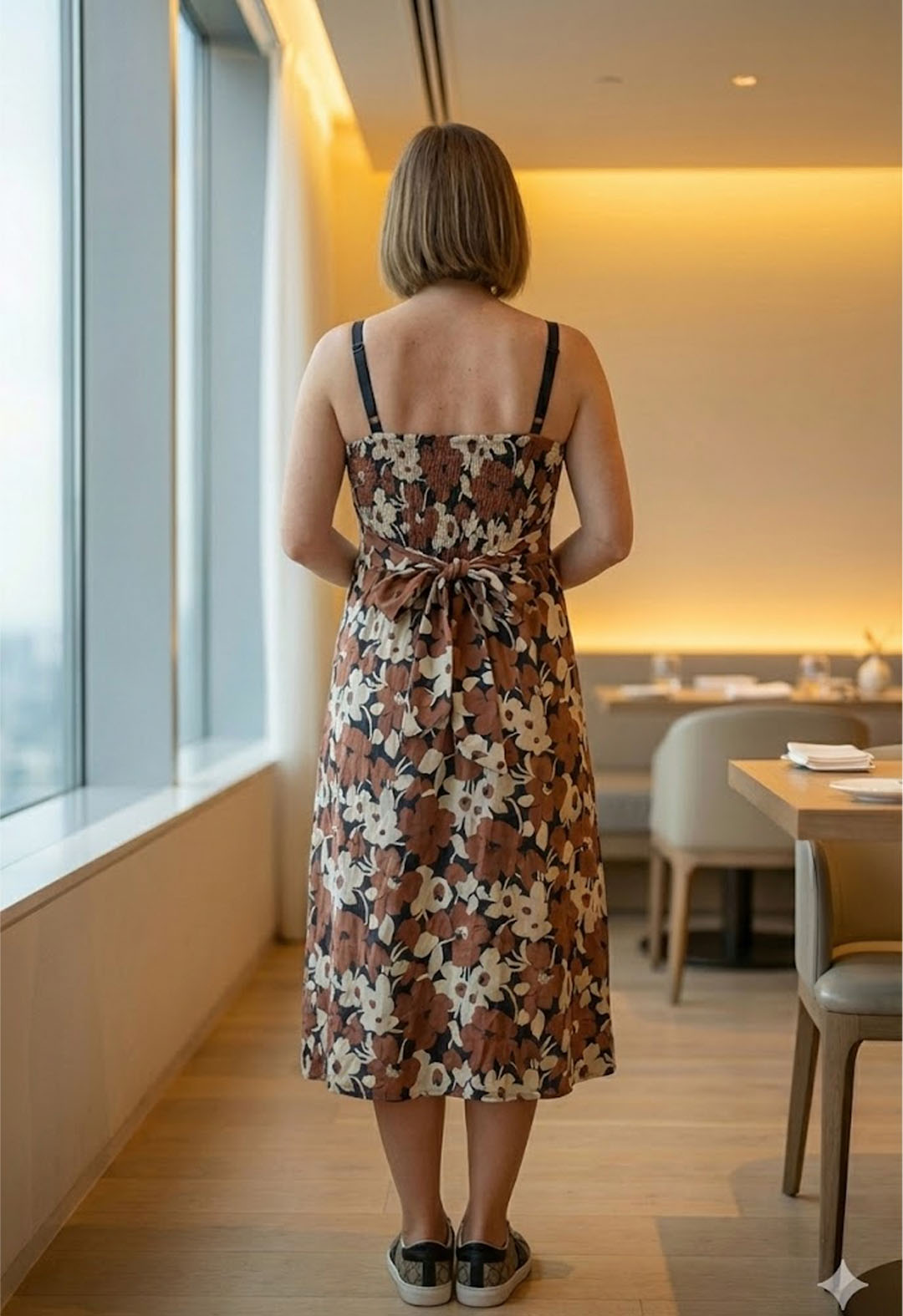 Vestido Maternal Tiritas Broche y Top Lactancia, Coleccion Enero 2024 10