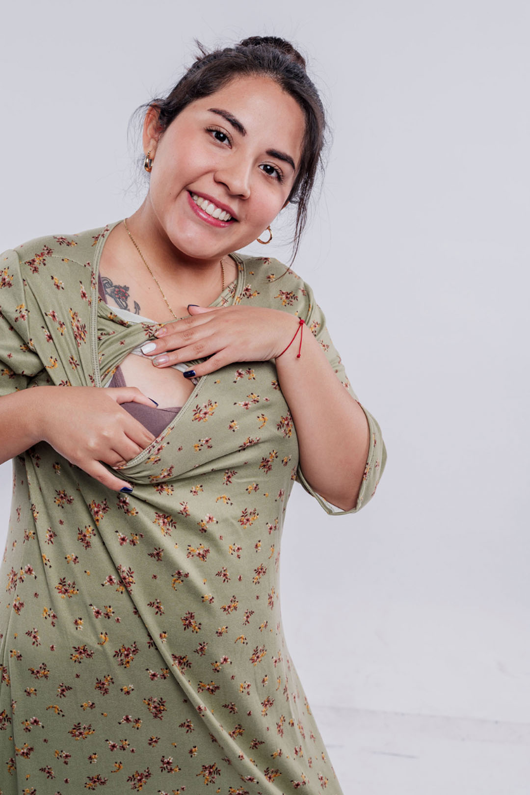 Vestido Maternal Venecia, Con Sistema Lactancia, Varios Colores 15