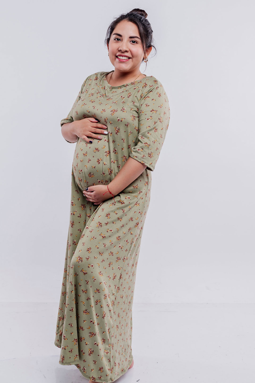 Vestido Maternal Venecia, Con Sistema Lactancia, Varios Colores 22