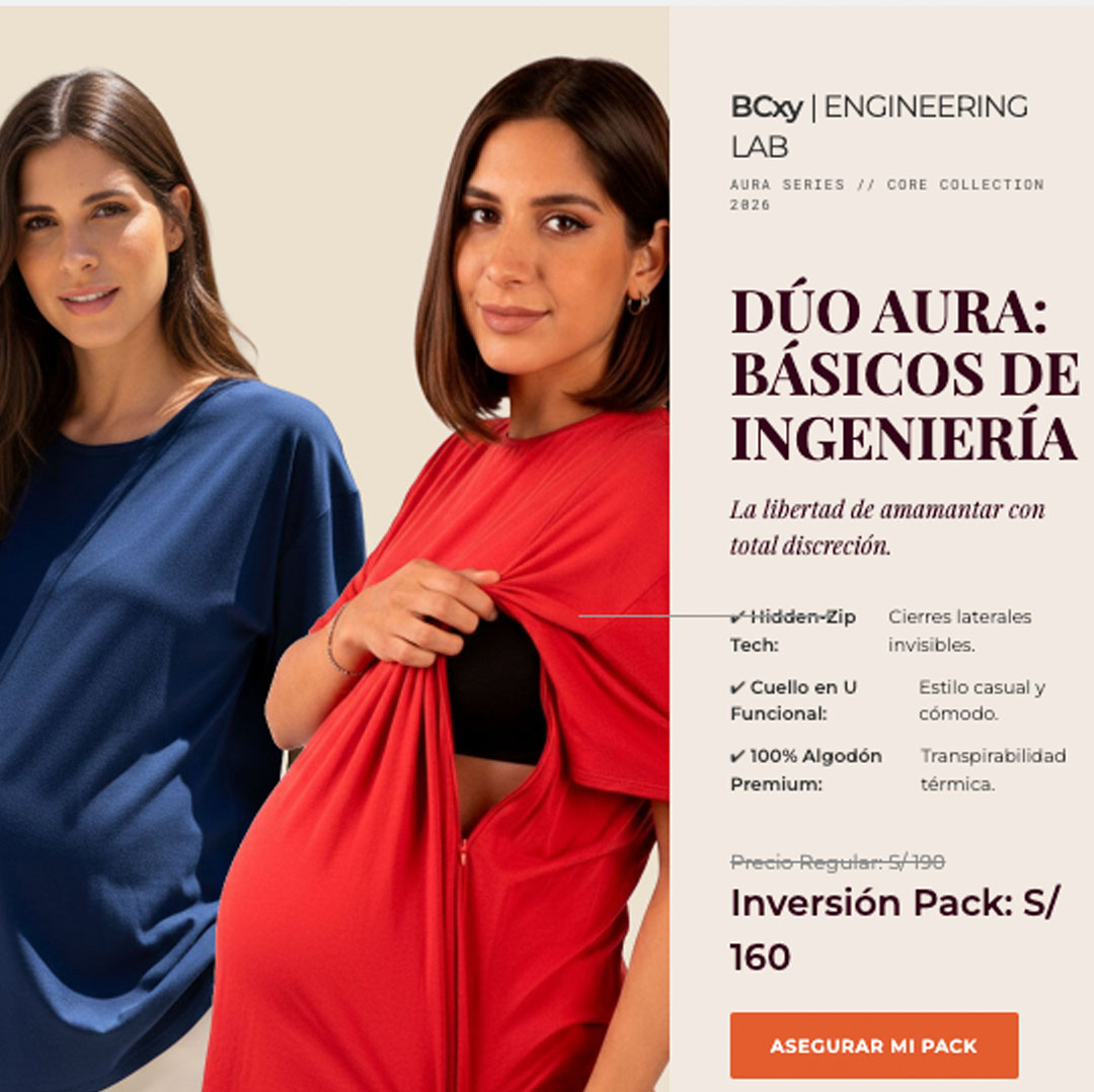 Pack Duo Aura : Suavidad & Estilo Diario (Manga Corta) 1