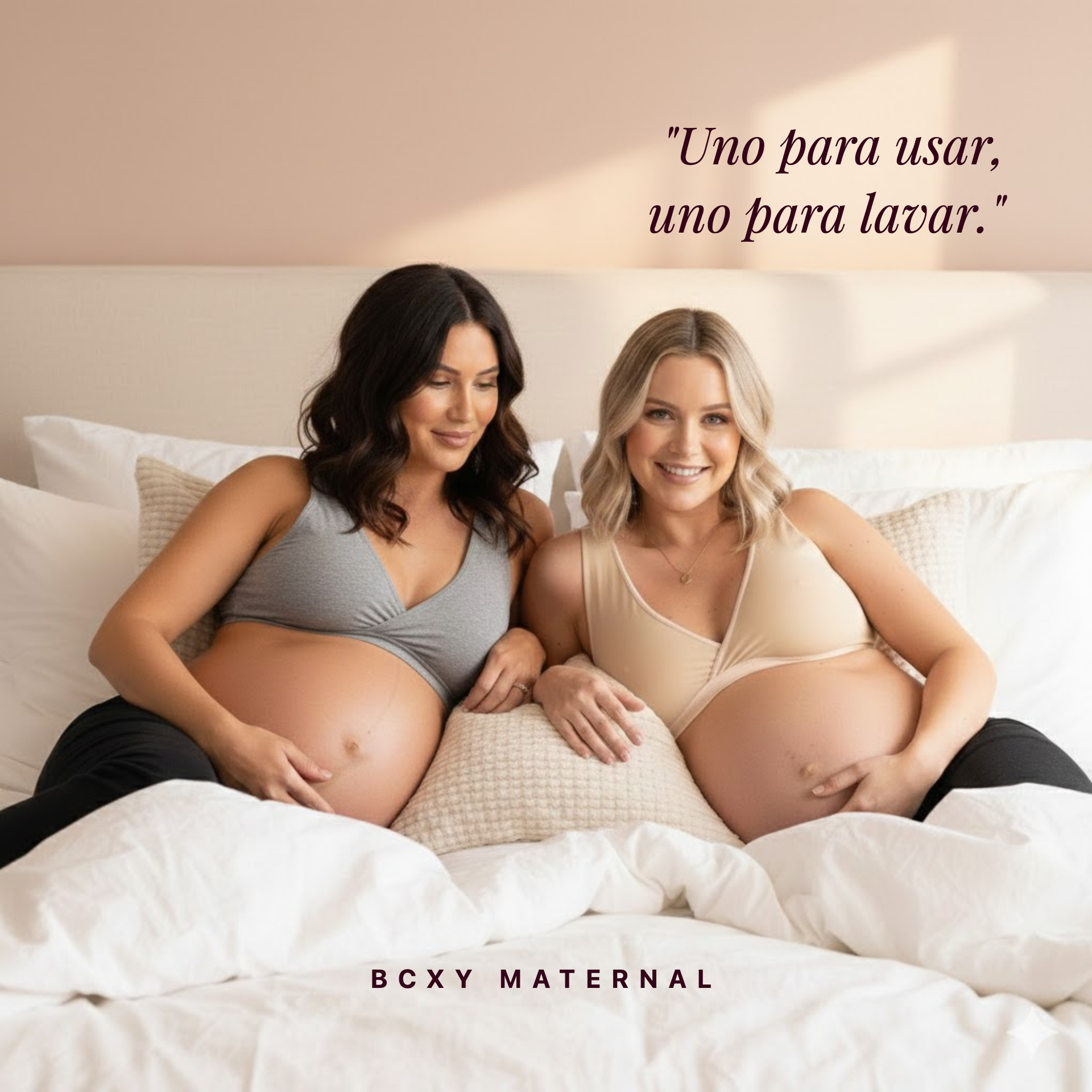 Pack Dúo: Aliado Nocturno (Sostén Top Fino Algodón Pima x2) 1