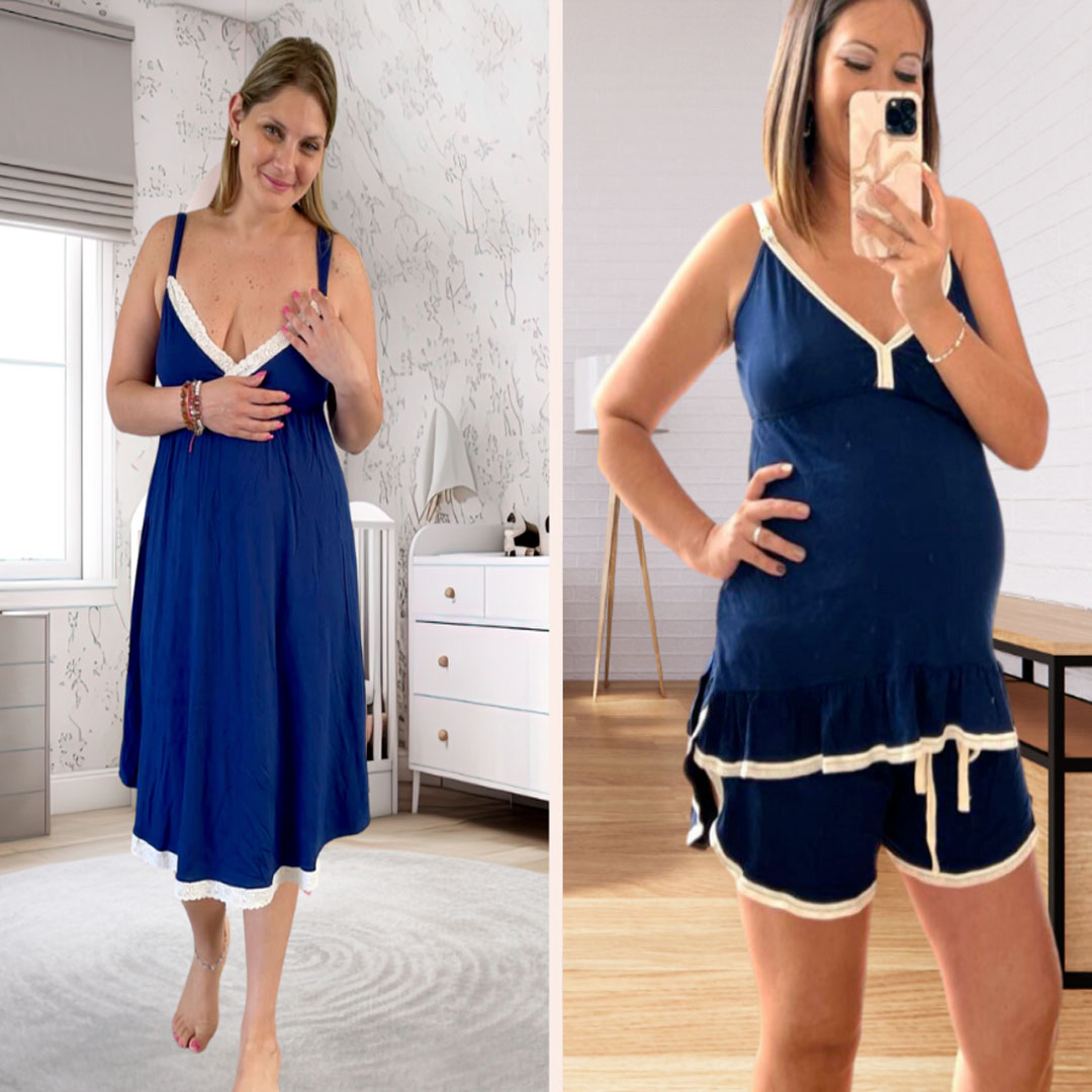 Pack Dualidad: Descanso Esencial & Soporte Real (Camisón & Pijama Tiritas) 6