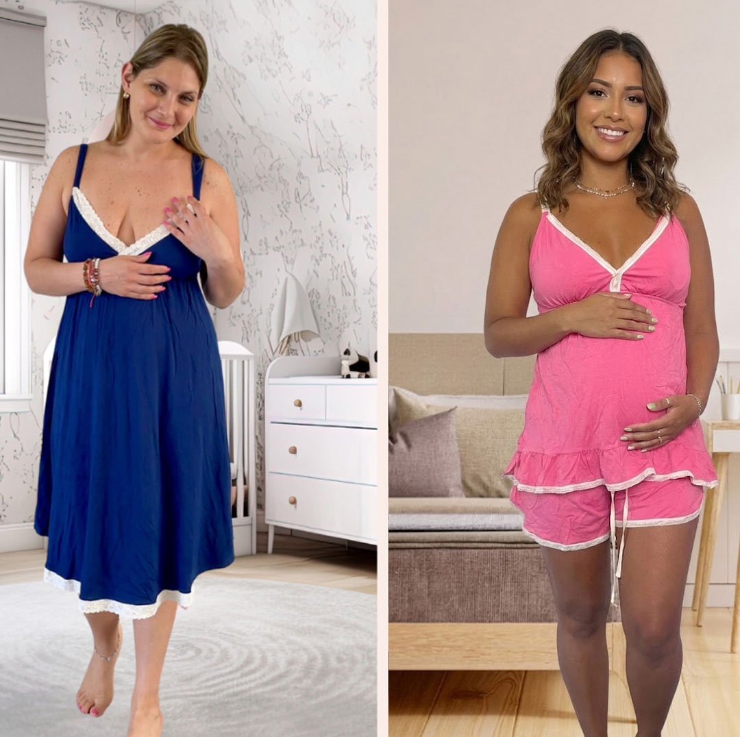 Pack Dualidad: Descanso Esencial & Soporte Real (Camisón & Pijama Tiritas) 9