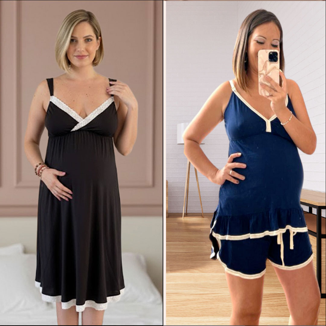 Pack Dualidad: Descanso Esencial & Soporte Real (Camisón & Pijama Tiritas) 26