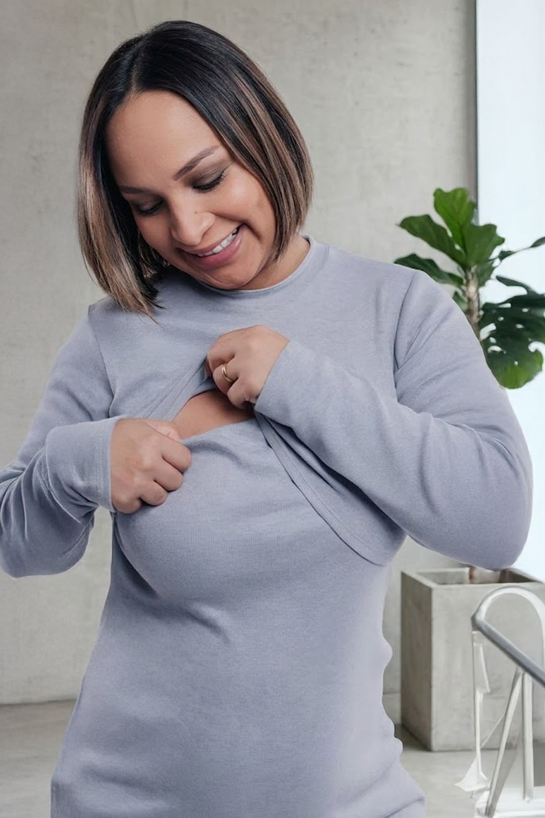 Vestido Maternal Valencia, Con Sistema Lactancia, Varios Colores 8