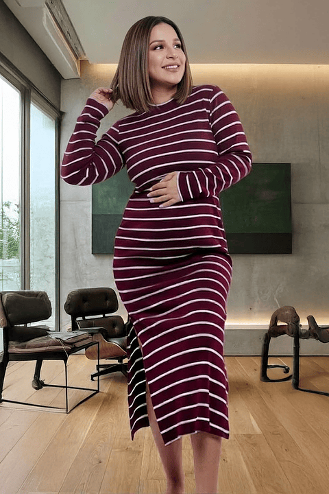 Vestido Maternal Valencia, Con Sistema Lactancia, Varios Colores