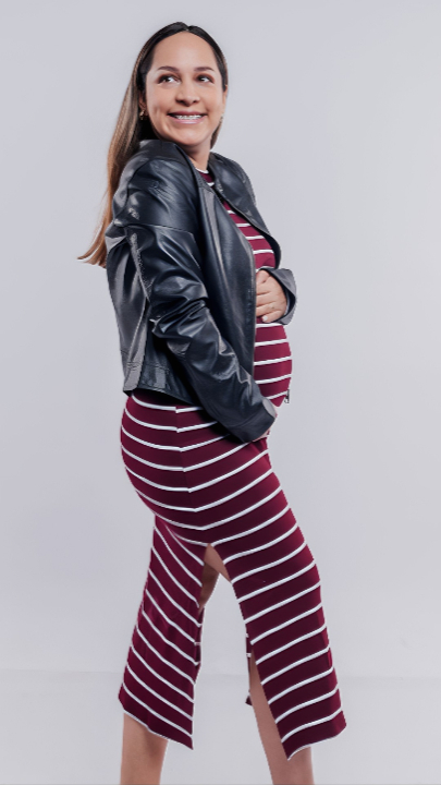 Vestido Maternal Valencia, Con Sistema Lactancia, Varios Colores 14