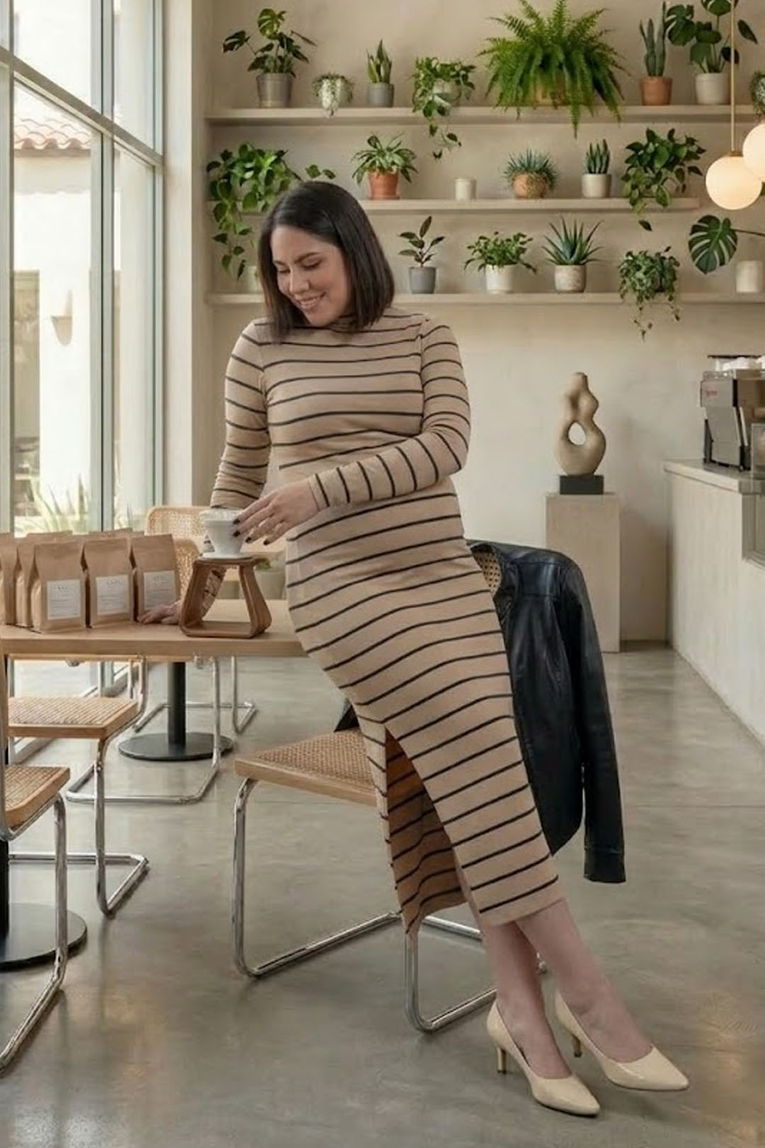 Vestido Maternal Valencia, Con Sistema Lactancia, Varios Colores 24