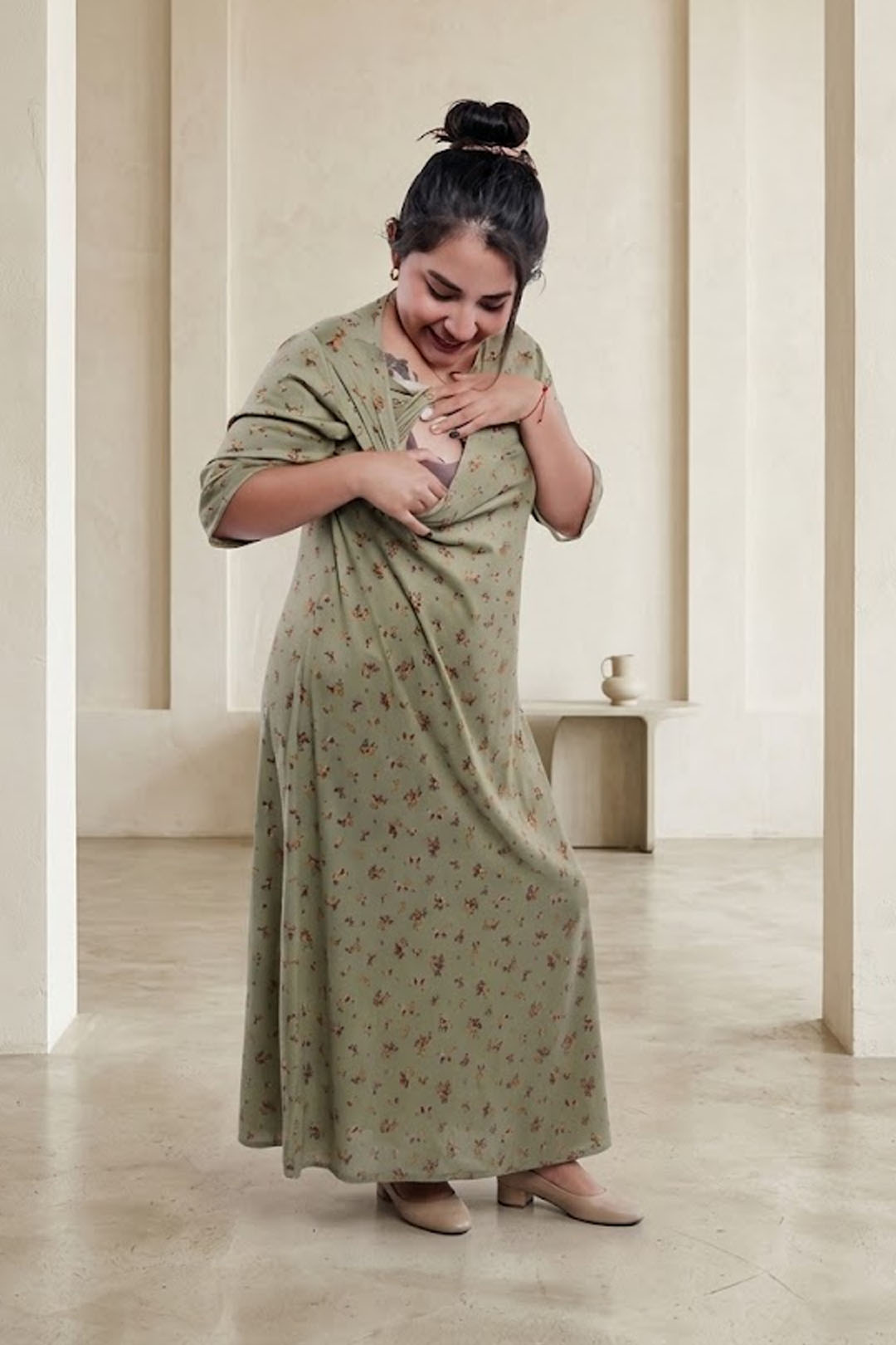 Vestido Maternal  Venecia  Lift-Up - Coleccion 9