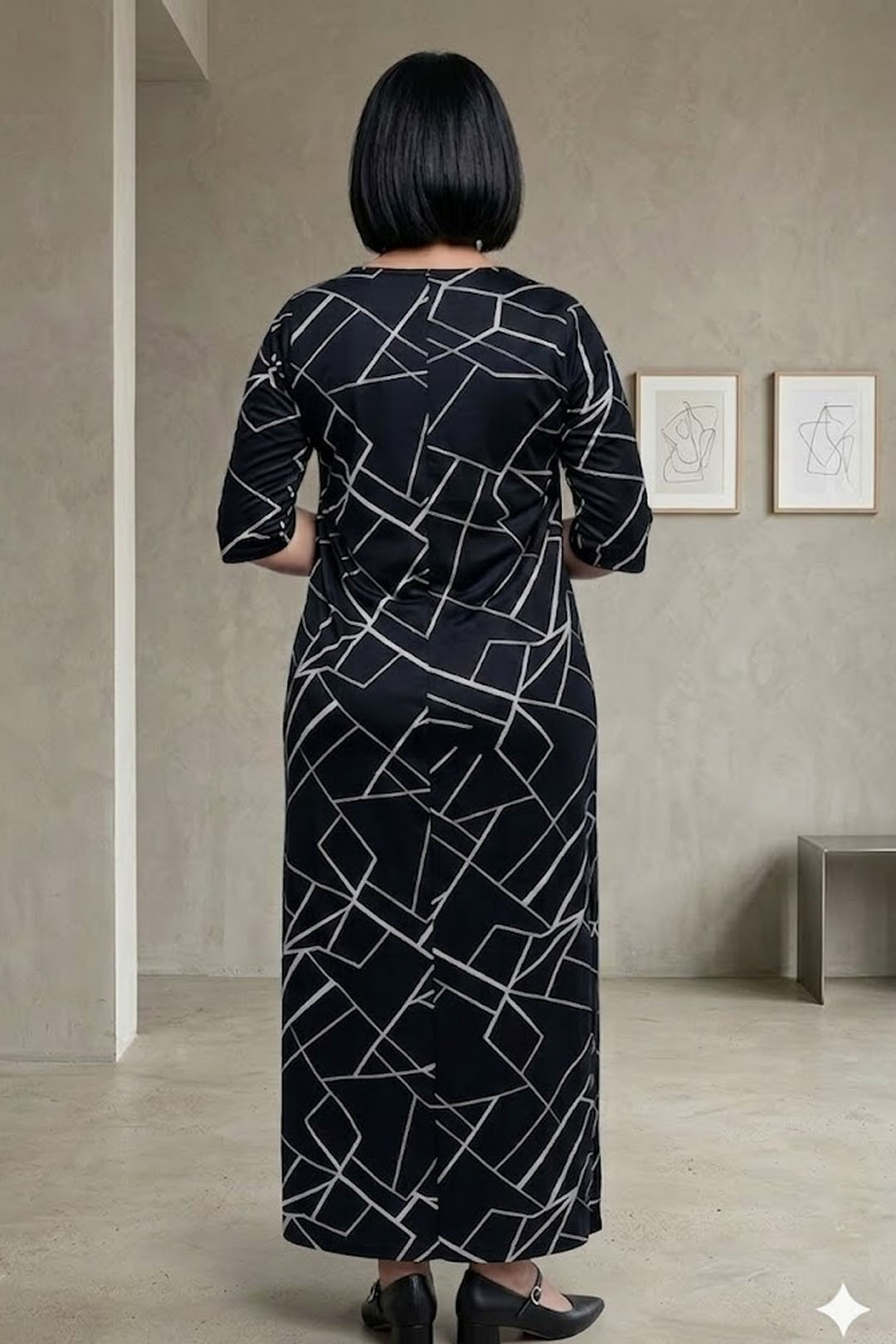 Vestido Maternal  Venecia  Lift-Up - Coleccion 25