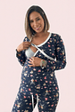 Pijama Maternal Cruzada Manga Larga: Dual-Skin (100% Piel de Durazno) - Coleccion - Miniatura 43