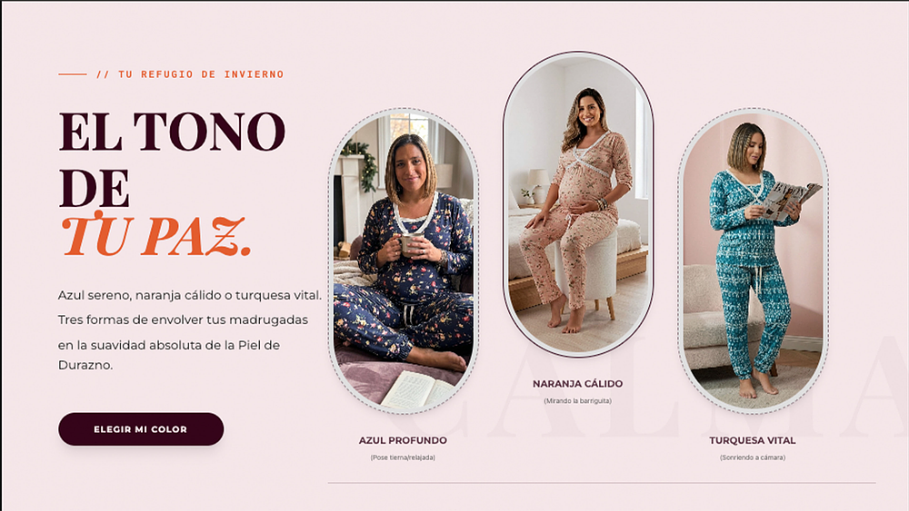 Pijama Modelo Cruzado