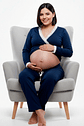 Pijama Maternal Victoria Manga Larga: Confort Térmico & Sistema Dual - Coleccion - Miniatura 47