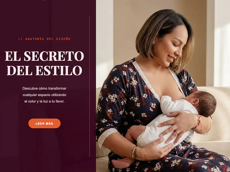 Anatomía del Diseño: El secreto traslapado para una lactancia sin fricción.