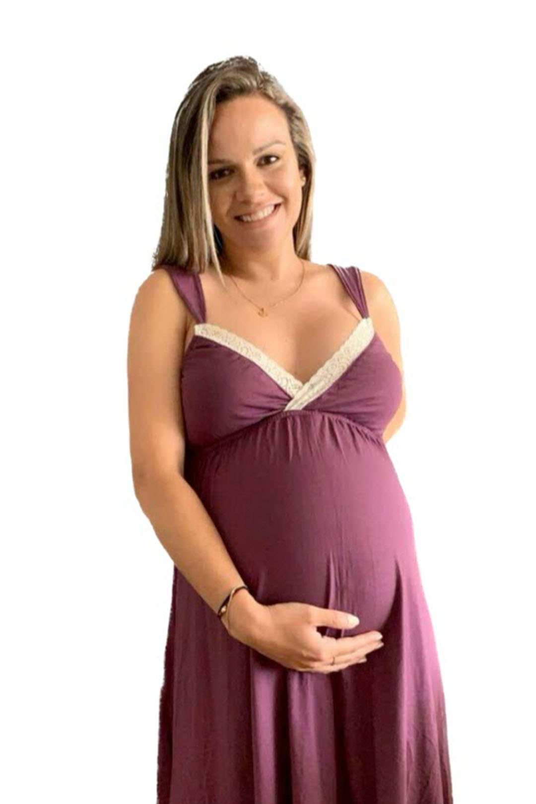 Camisón Victoria MangaCero: Libertad & Confort Evolutivo (Morado) 5