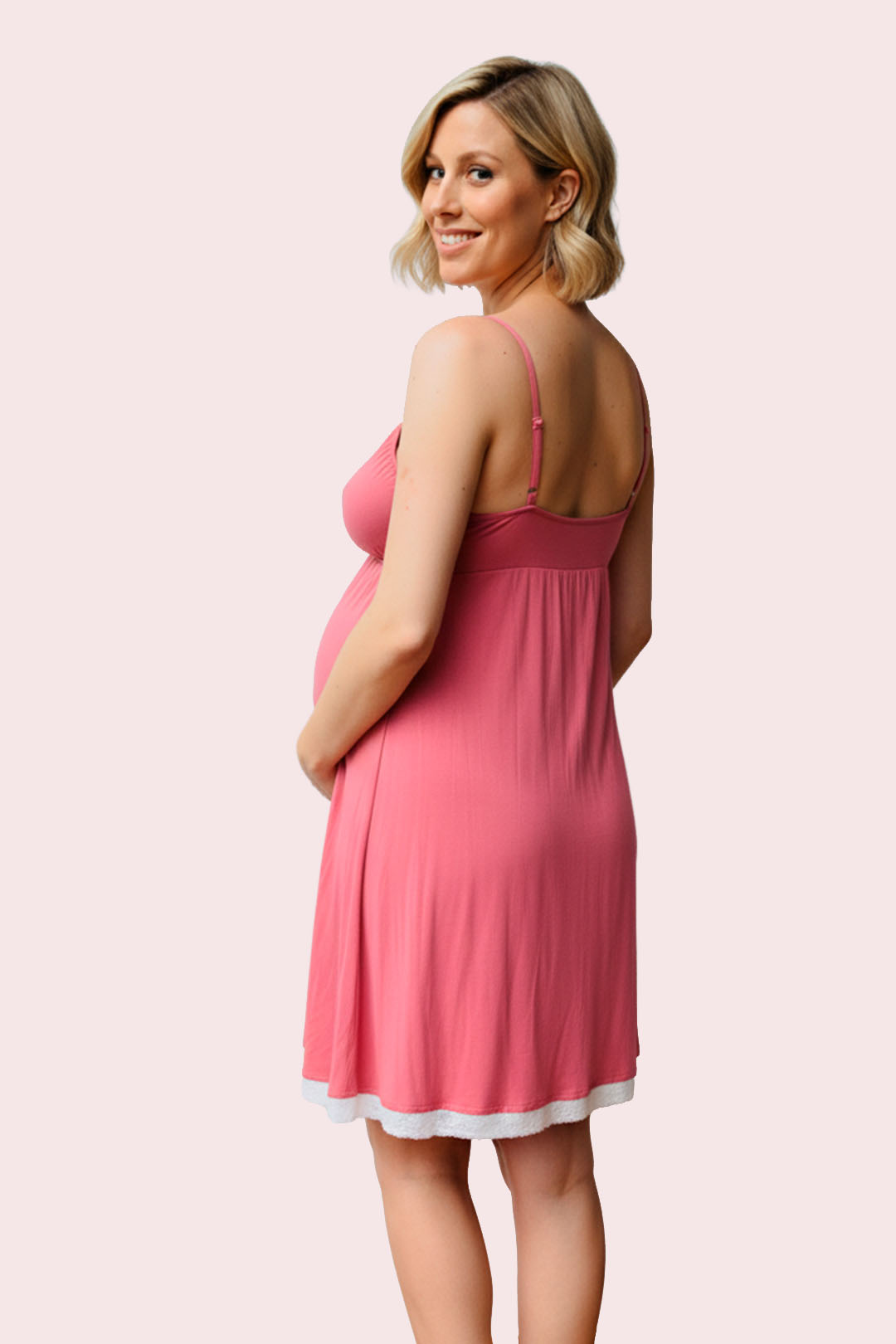 Camisón Victoria MangaCero: Libertad & Confort Evolutivo (PaloRosa) 12