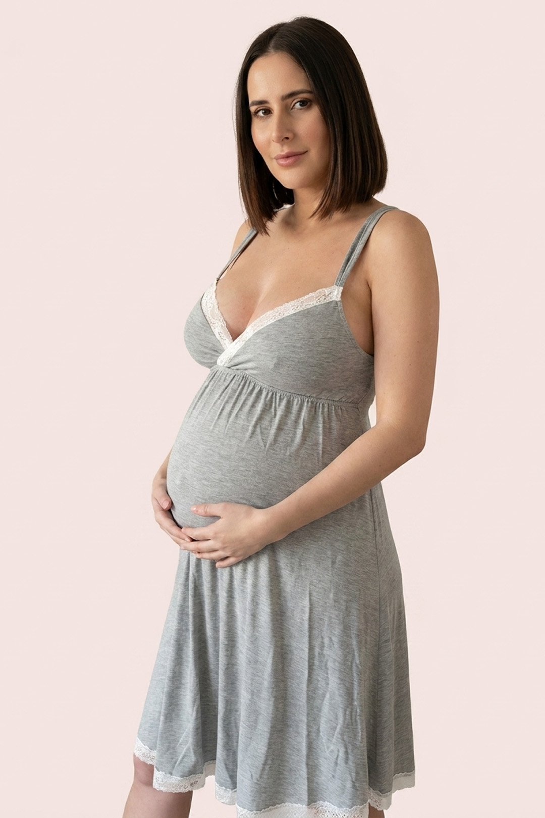 Camisón Victoria MangaCero: Libertad & Confort Evolutivo (Gris) 3