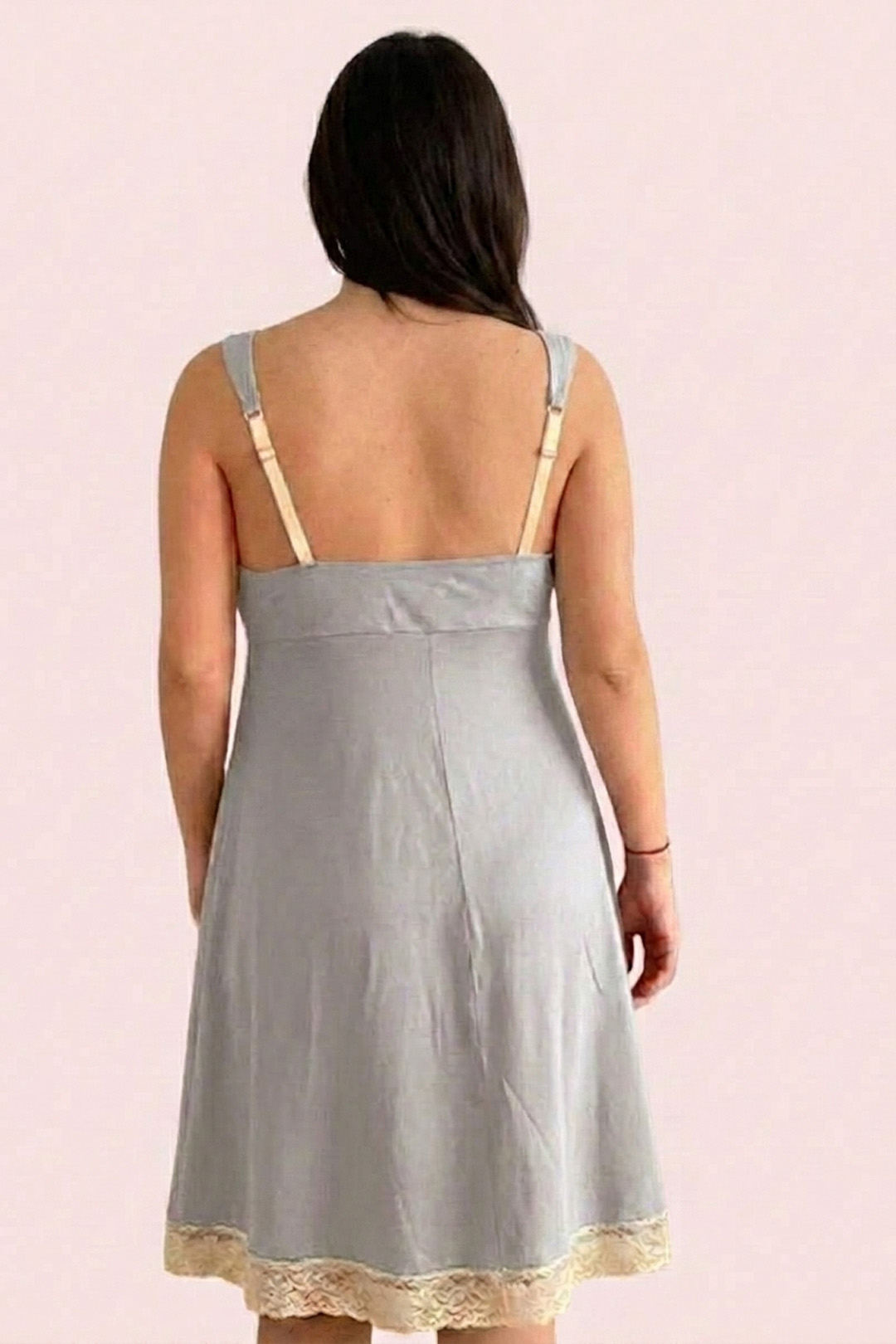 Camisón Victoria MangaCero: Libertad & Confort Evolutivo (Gris) 4