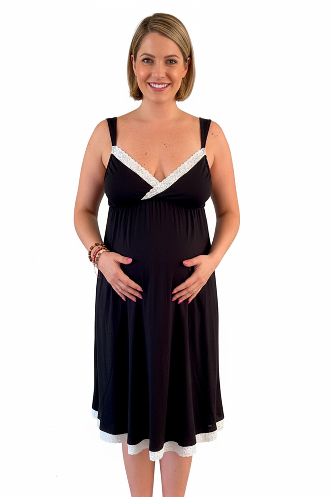 Camisón Victoria MangaCero: Libertad & Confort Evolutivo (Negro) 11