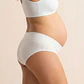 Calzón Maternal Corte Bajo // Sistema V-Support Blanco - Miniatura 2