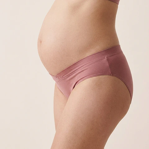 Calzón Maternal Corte Bajo // Sistema V-Support PaloRosa