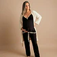 Pack Dormir, Bata, Pijama Maternal Pantalon Polo Tiritas - Miniatura 5
