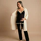 Pack Dormir, Bata, Pijama Maternal Pantalon Polo Tiritas - Miniatura 9
