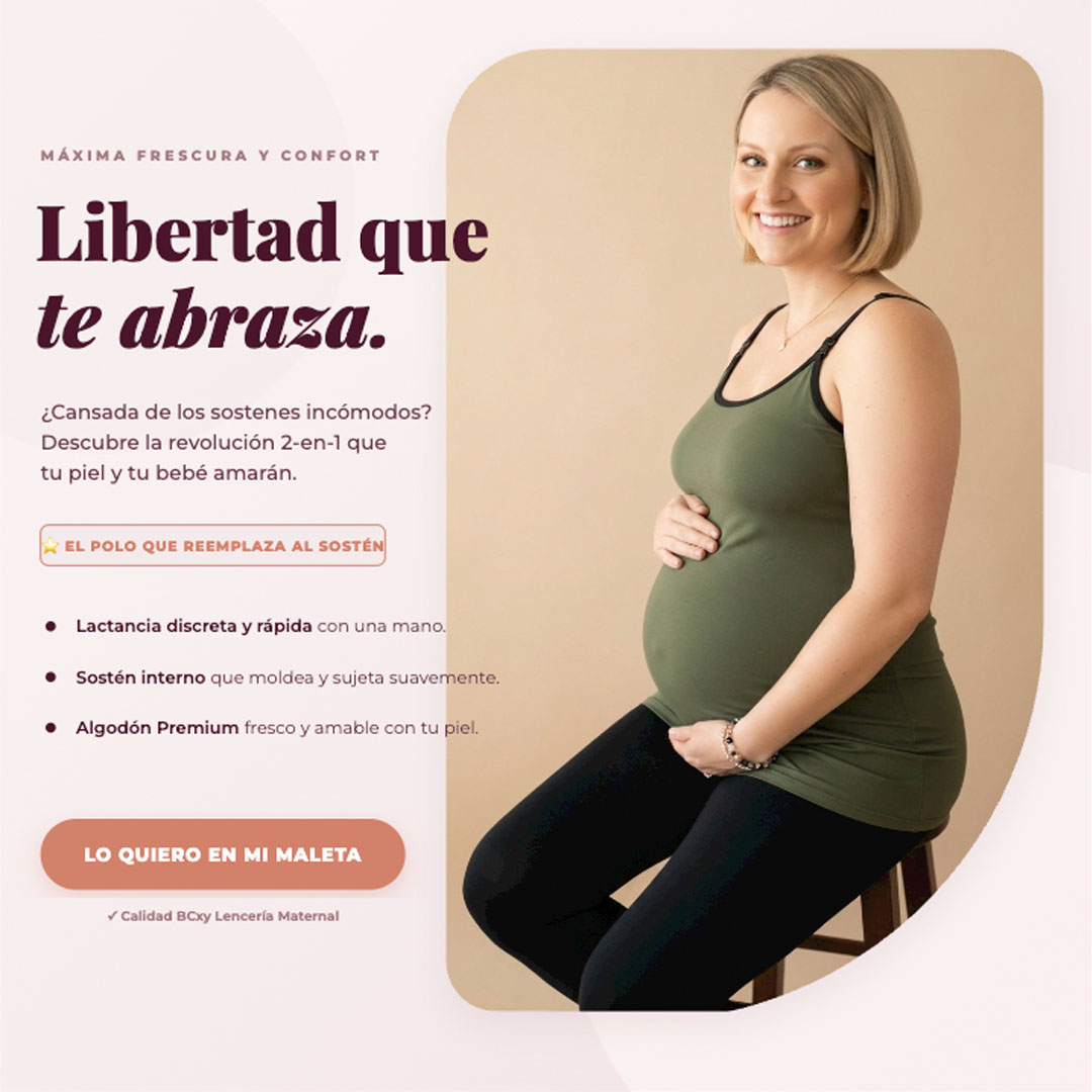 Polo Tiritas: Soporte & Lactancia & Casual - (Verde / Militar)  2