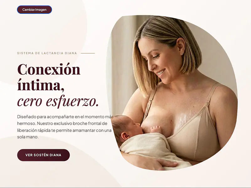 Maternidad, Comodidad y Elegancia: Descubre el Sistema de Lactancia del Sostén Diana