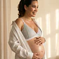 Sostén Maternal Antonia, Sistema Lactancia, Encaje, VerdeClaro - Miniatura 6