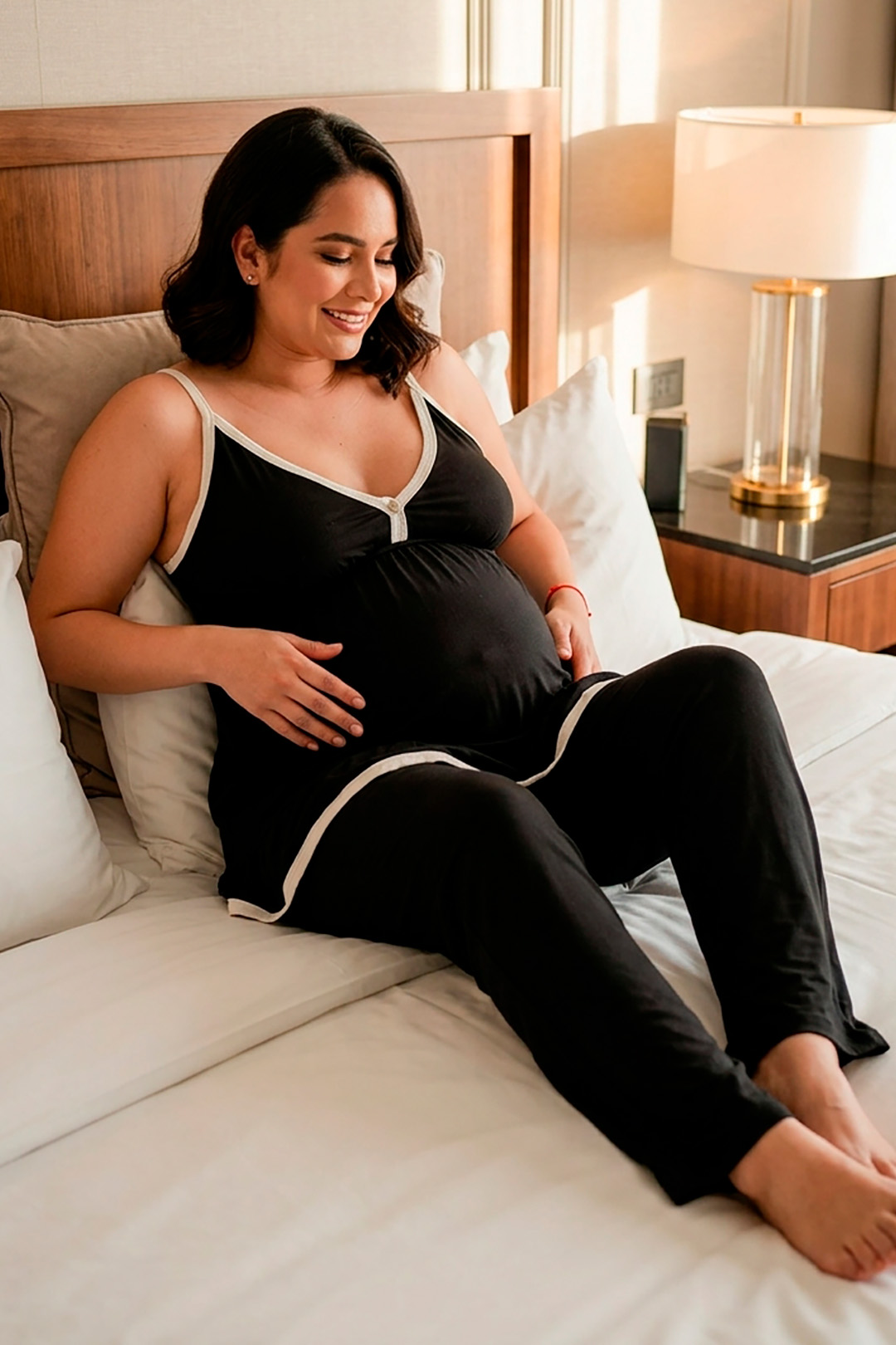 Pijama Maternal Tiritas Pantalon, Sistema Lactancia 18