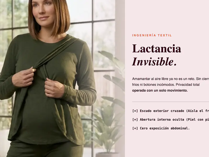 Buzos Maternales Athleisure | Lactancia Invisible BCxy