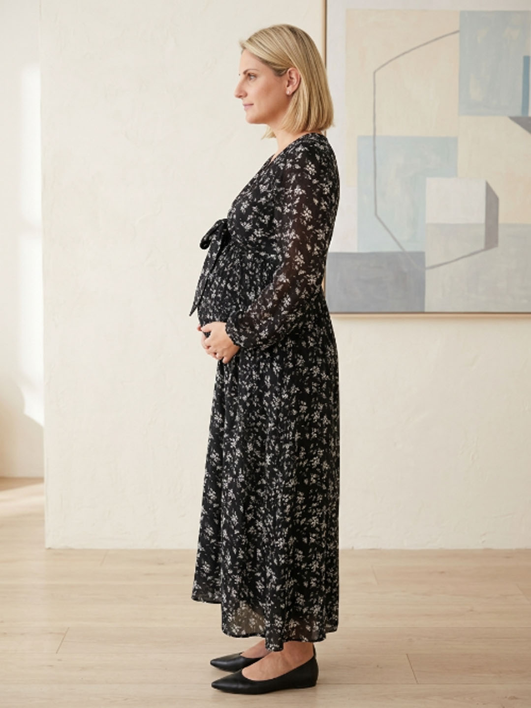 Vestido Maternal Lazo Estructural - Coleccion 3
