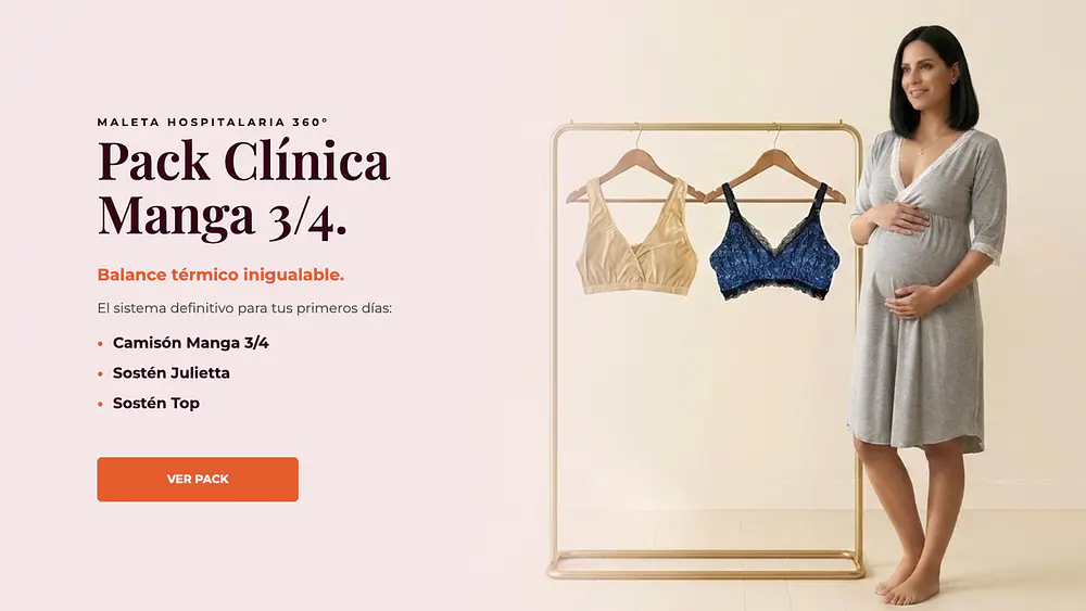 Pack Clinica Camison Manga 3/4