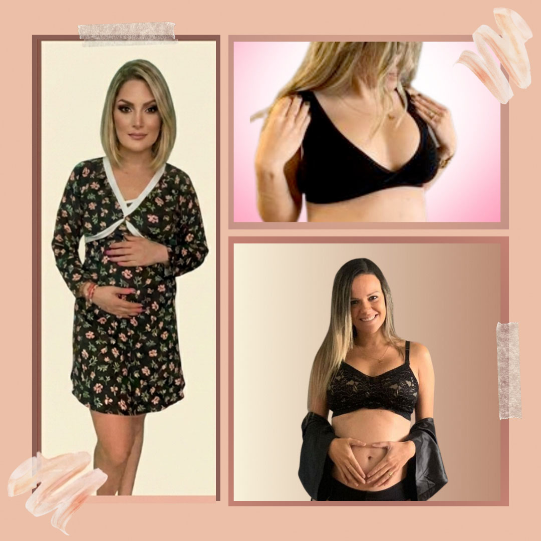 Pack Clínica 3 (Camisón Cruzado MangaLarga, Sostén Julieta y Top) 15