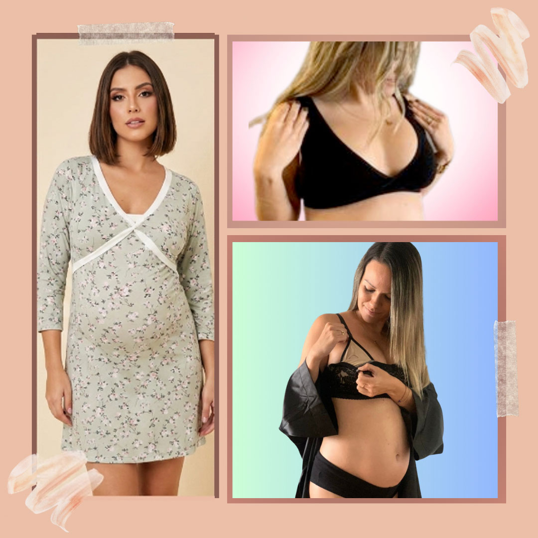 Pack Clínica 3 (Camisón Cruzado MangaLarga, Sostén Julieta y Top) 28