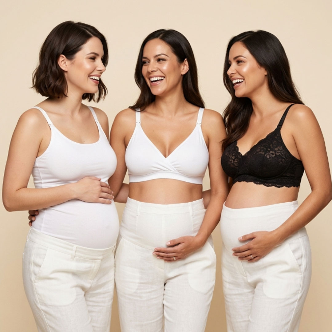 Pack Polo Lactancia Tiritas, Sostenes Maternal Julietta y Sostén Top 41