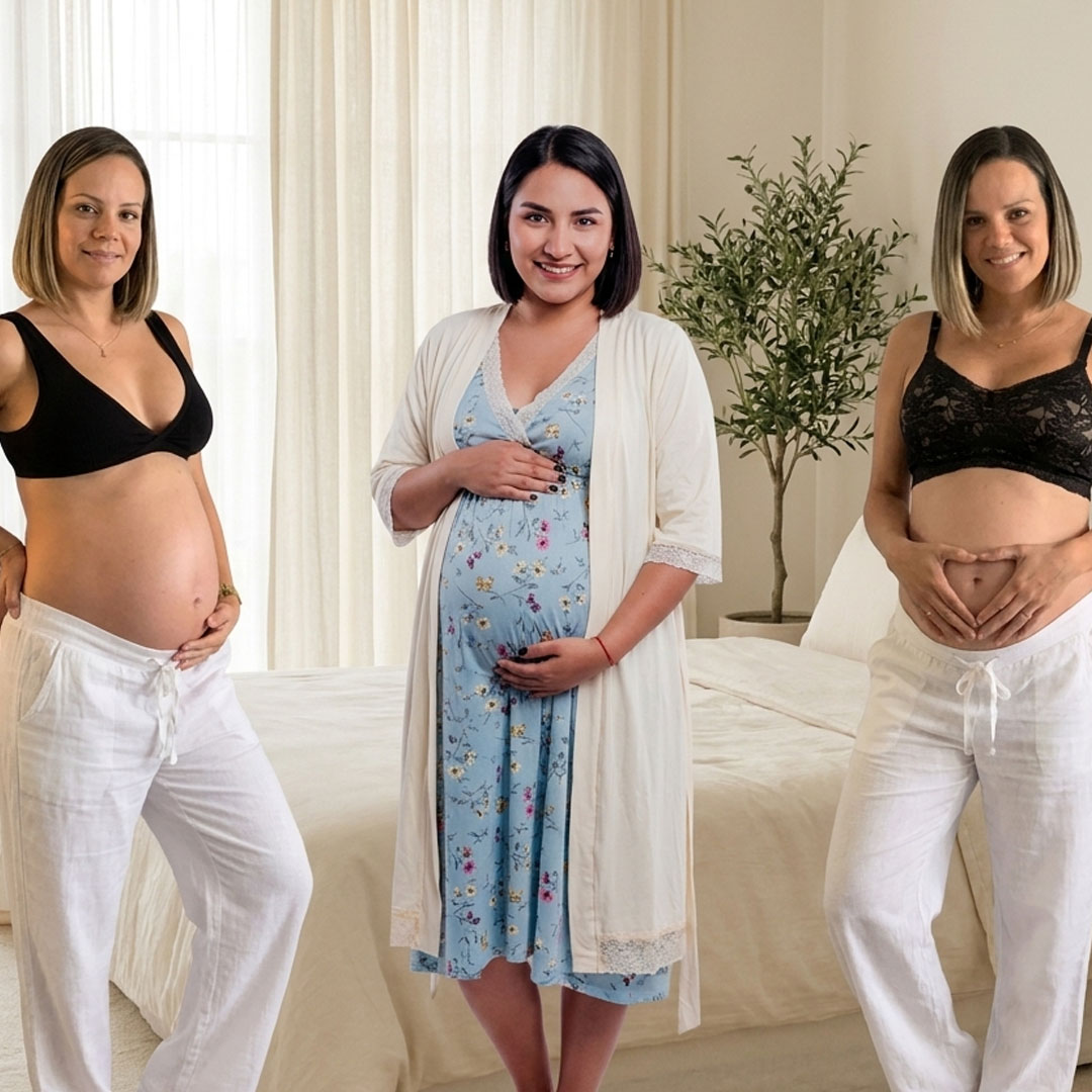 Pack Clinica 2B  (Bata, Camison TresCuarto, Sosten Julietta y Top) 38