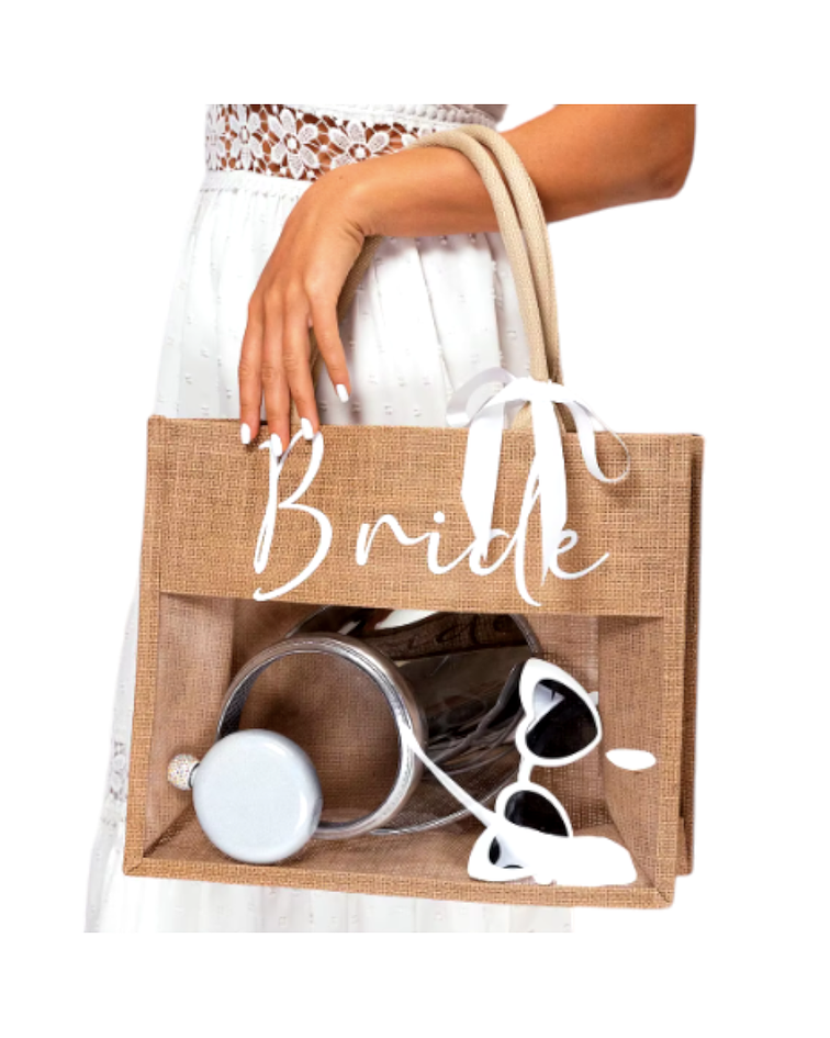 Bolso Bride semitransparente