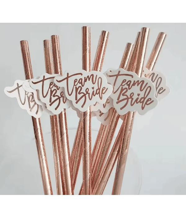 Bombillas Team Bride