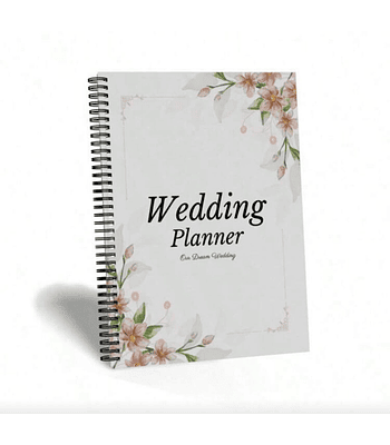 Agenda planificadora de matrimonio