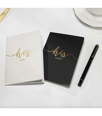 Libretas para votos matrimonio