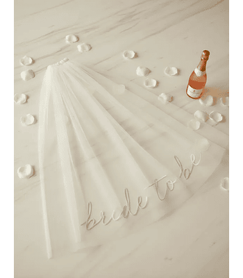 Velo "bride to be" rose gold