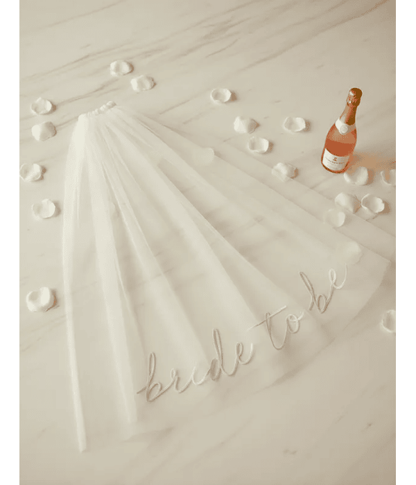 Velo "bride to be" rose gold