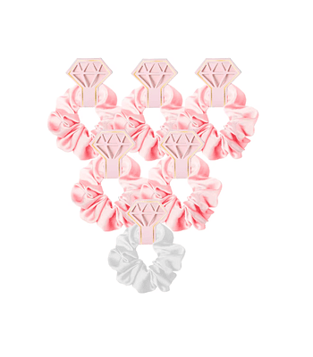 Pack colets satin novia y team