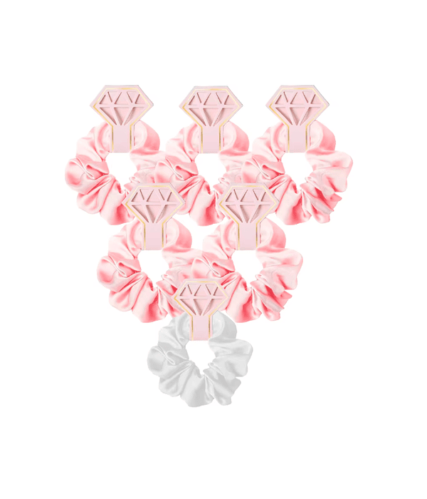 Pack colets satin novia y team