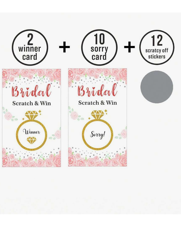 Juego raspe anillo compromiso