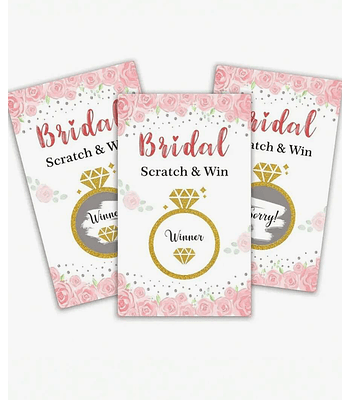 Juego raspe anillo compromiso